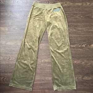 BCBG sweat pants, velvet